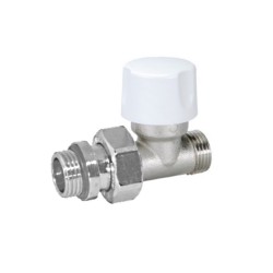 Термостатичен вентил за радиатор с О-пръстен, прав - 3/8“ x 1/2“